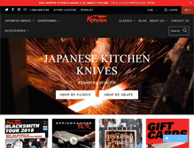 Tablet Screenshot of knifewear.com